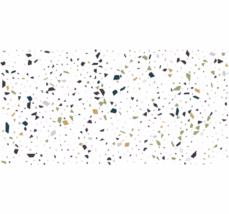 Estore de rolo branco padrão geométrico - TenStickers