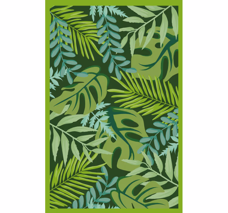 Estore de rolo quarto folhas da selva - TenStickers
