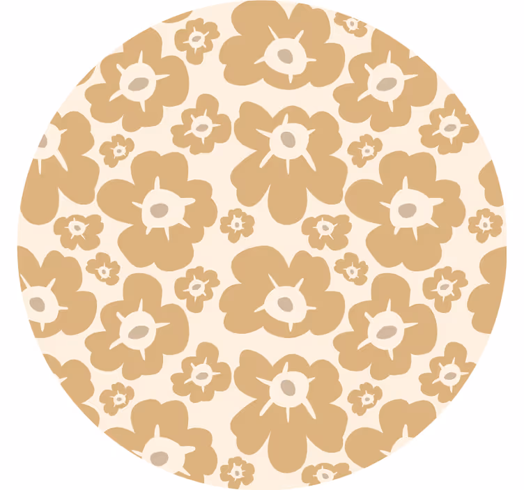 Estore de rolo quarto papoulas beijes - TenStickers