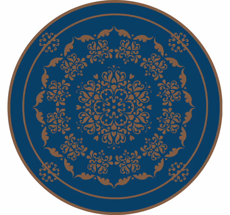 Estore de rolo quarto mandala grande vintage - TenStickers