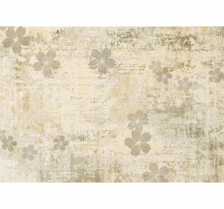 Estore de rolo quarto textura japandi desgastada - TenStickers
