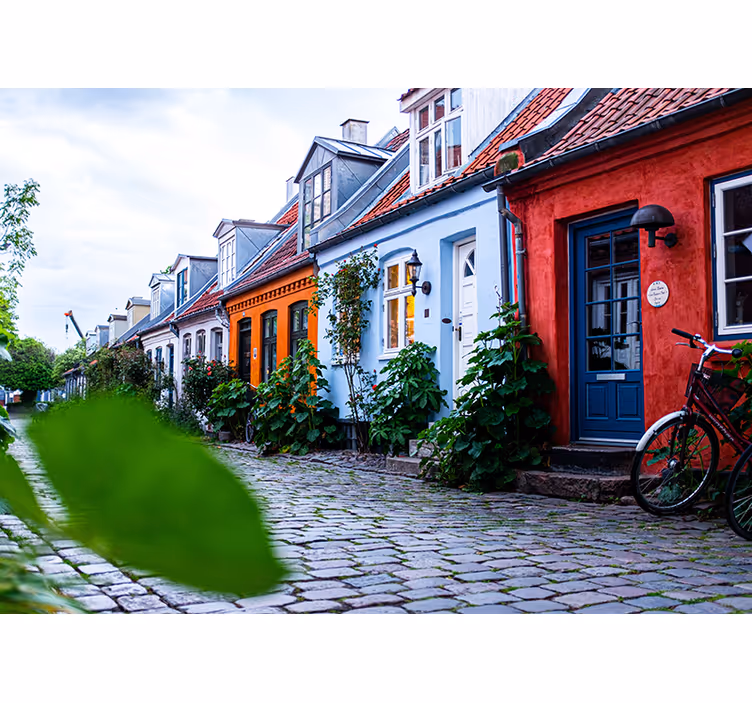 Estore de rolo quarto a antiga cidade de aarhus - TenStickers