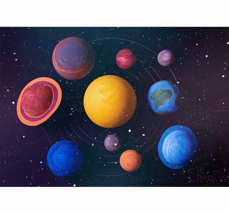 Estore de rolo quarto potenciais dos exoplanetas - TenStickers