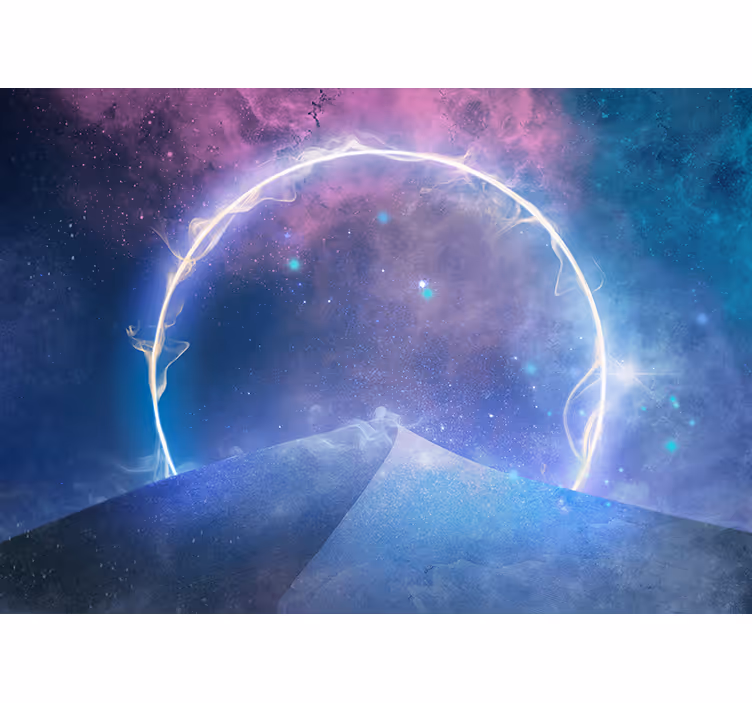 Estore de rolo quarto conceito espaço fantástico - TenStickers