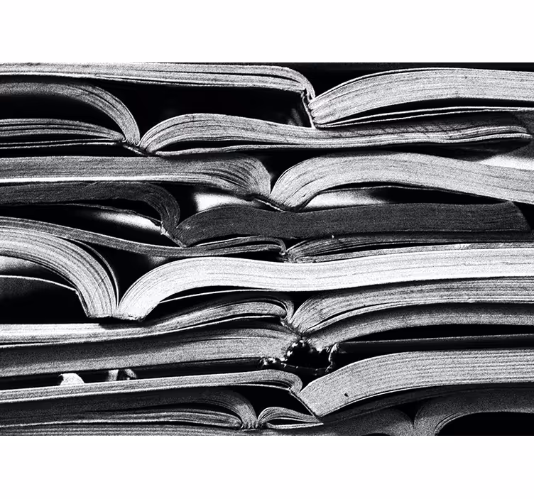 Estore de rolo quarto livro aberto - TenStickers