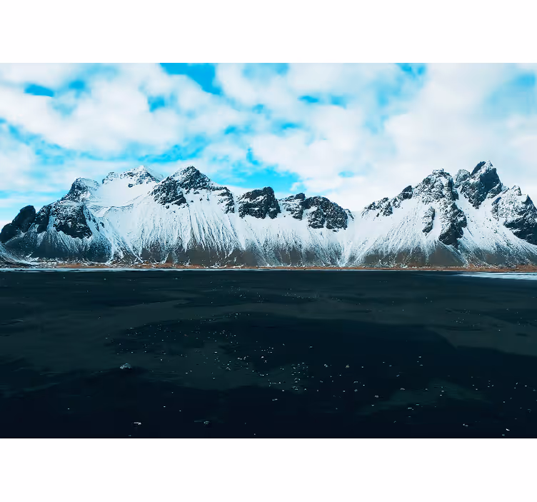 Estore de rolo quarto montanhas vestrahorn - TenStickers