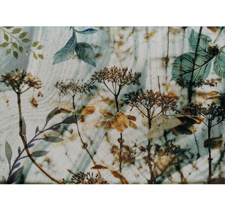 Estore de rolo quarto flora botânica - TenStickers