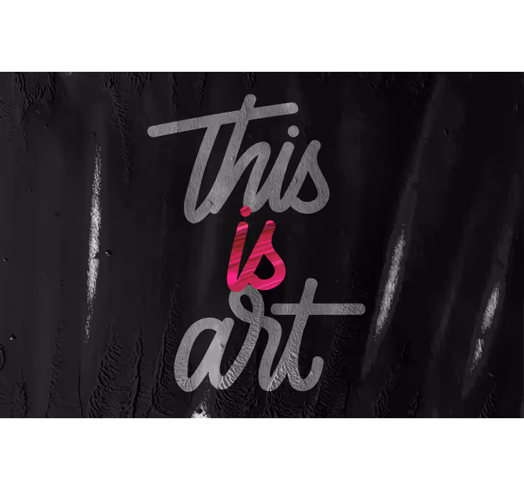 Estore de rolo quarto tapetes de vinil rosa e preto 2 - TenStickers