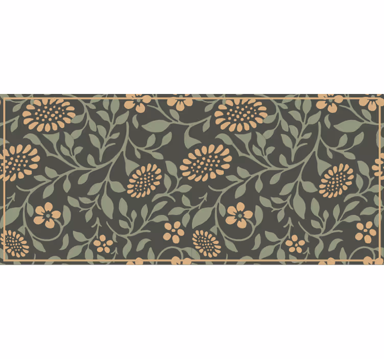 Estore de rolo quarto girassóis vintage - TenStickers