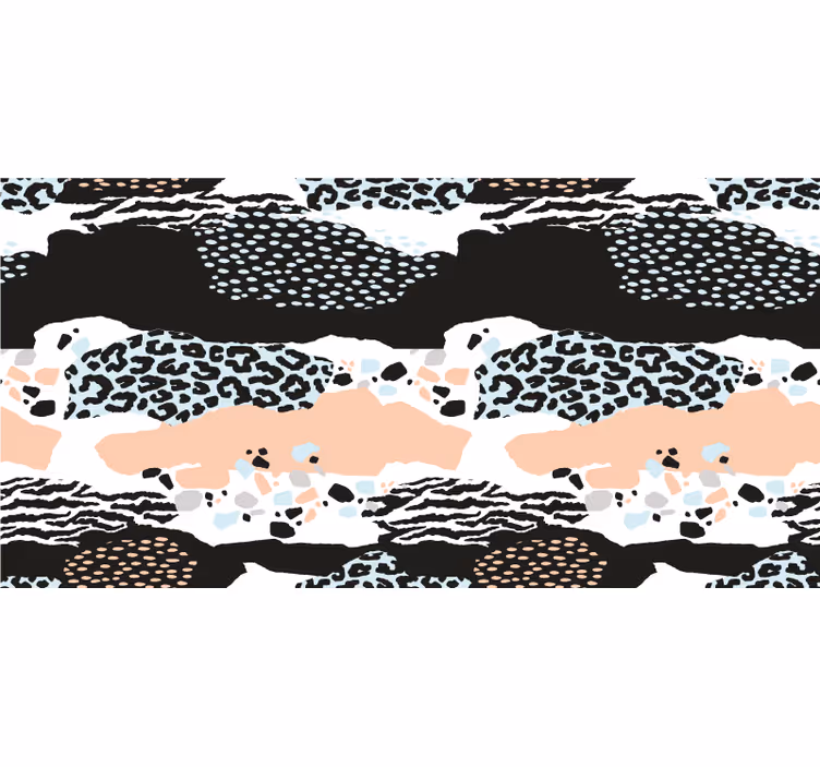 Estore de rolo quarto pele de leopardo elegante - TenStickers