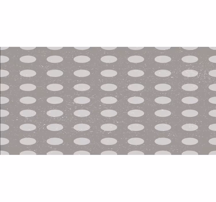 Estore de rolo quarto padrão circular cinza geométrico - TenStickers