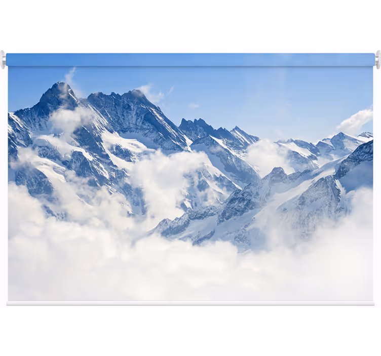 Estore de rolo quarto paisagem dos alpes - TenStickers