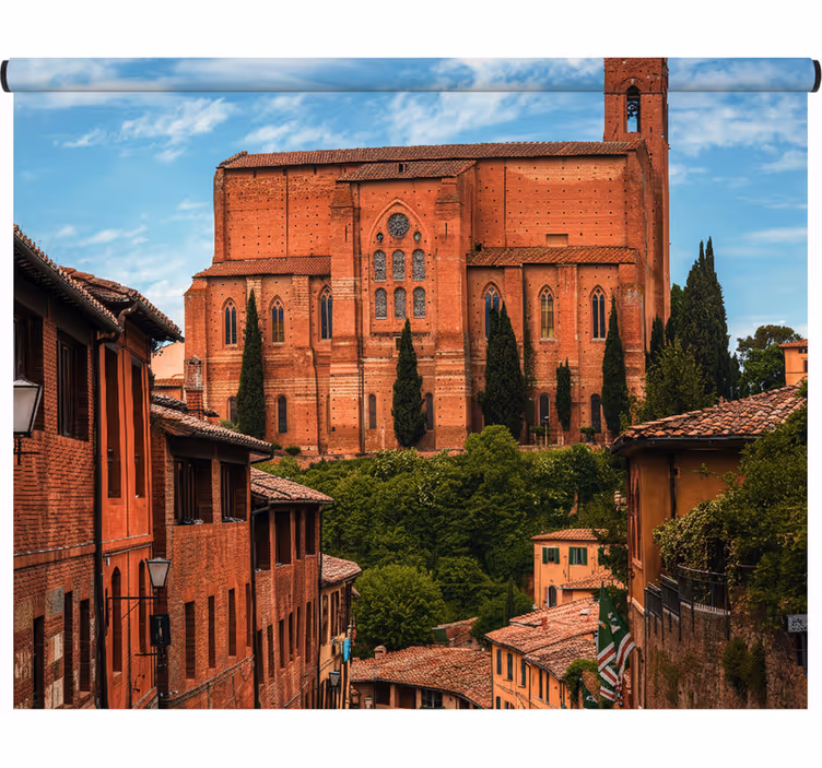 Estore de rolo quarto aliados da toscana mediterrânea - TenStickers