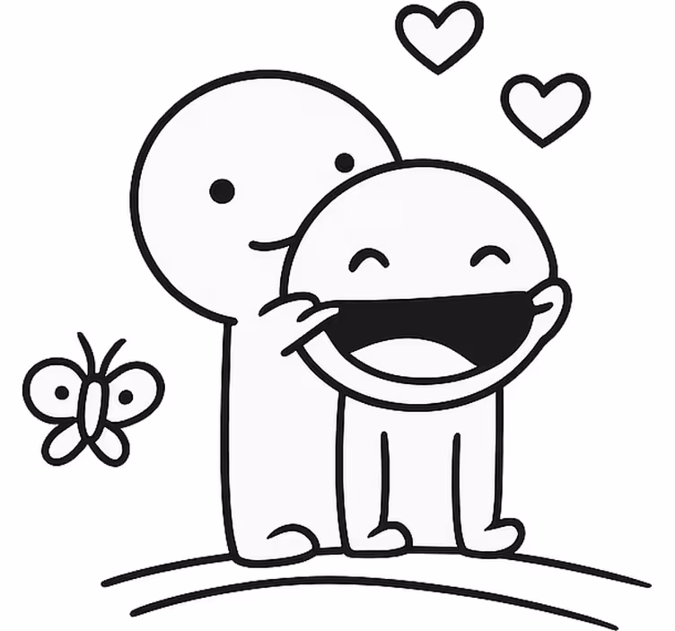 Estore de rolo branco sempre te faz sorrir - TenStickers