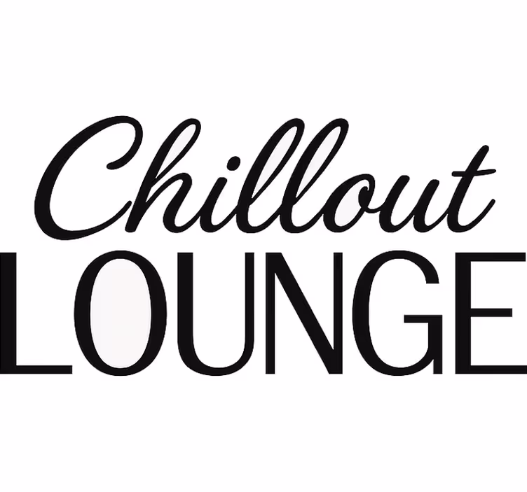 Estore de rolo branco lounge relaxante - TenStickers