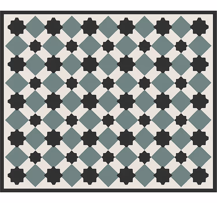 Estore de rolo para sala estrela vintage - TenStickers