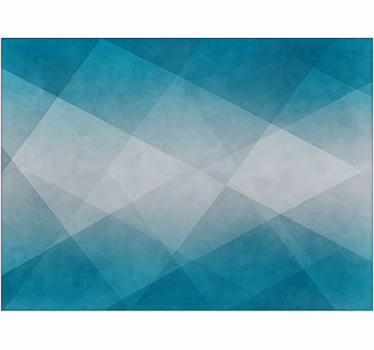 Estore de rolo para sala efeito lavado azul e cinza - TenStickers