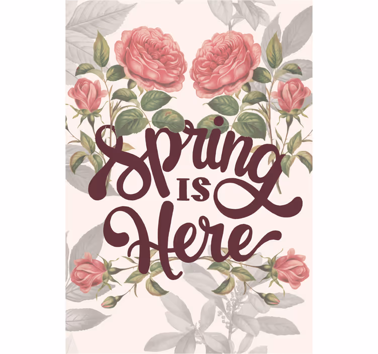 Estore de rolo para sala a primavera chegou - TenStickers