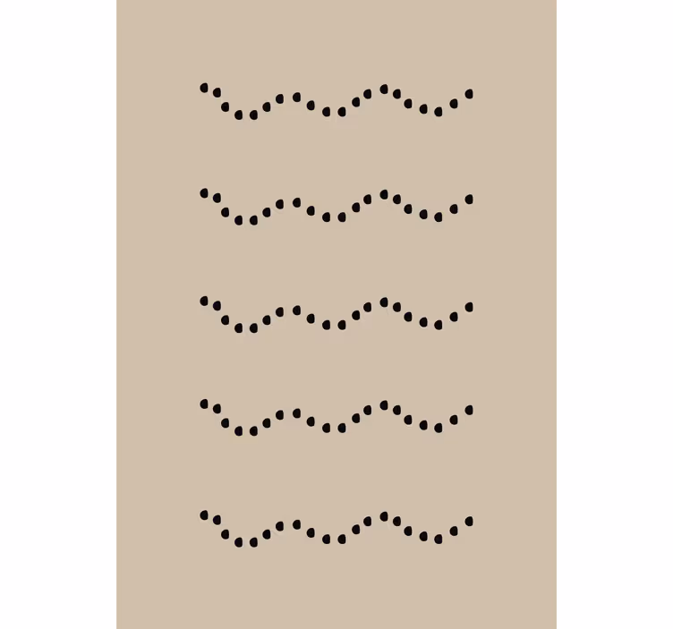 Estore de rolo para sala pedras no chão - TenStickers