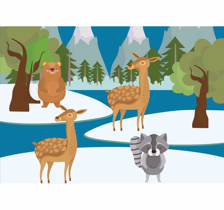 Estore de rolo infantil céu azul com estrelas - TenStickers