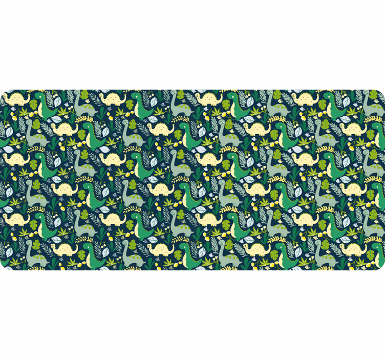 Estore de rolo infantil dinossauros desenhados à mão - TenStickers