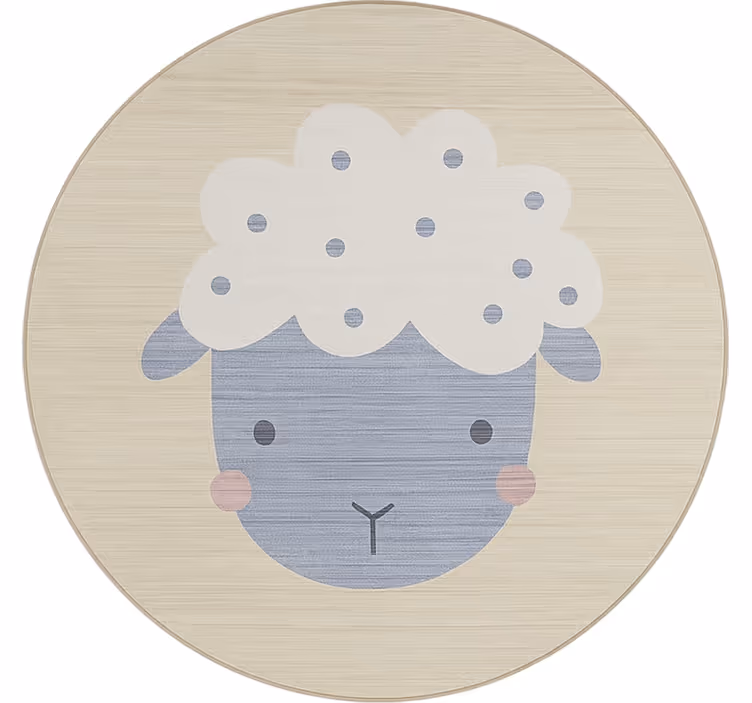 Estore de rolo infantil ovelhinha bebê bege - TenStickers