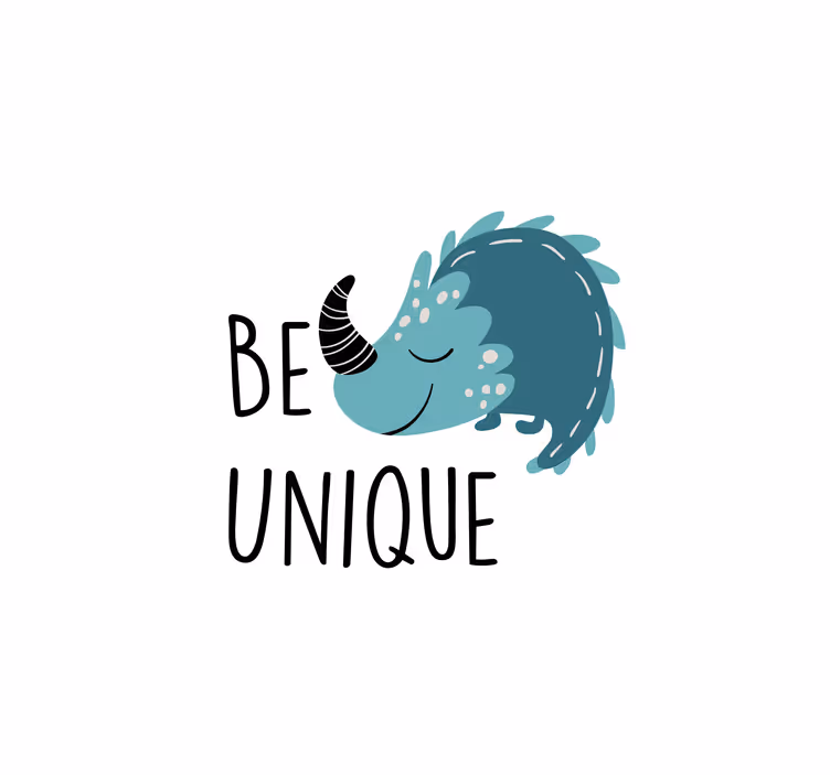 Estore de rolo infantil dinossauro nórdico único - TenStickers