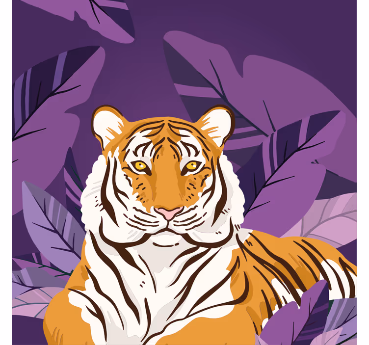 Estore de rolo infantil animais da selva curiosos - TenStickers