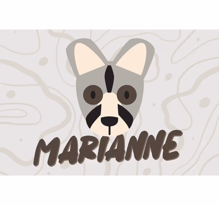 Estore de rolo infantil genette - TenStickers