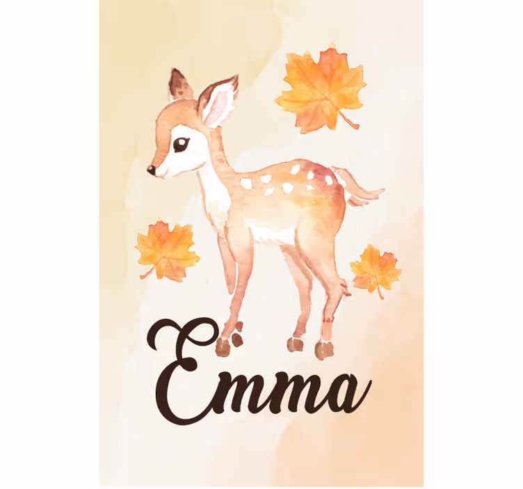Estore de rolo infantil veado - TenStickers
