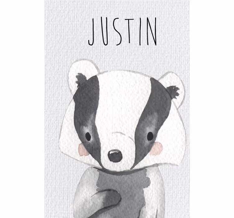 Estore de rolo infantil urso de Água bosque - TenStickers