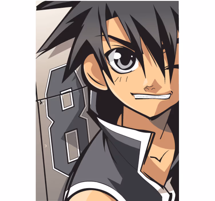 Estore de rolo infantil pôster de anime em vinil - TenStickers