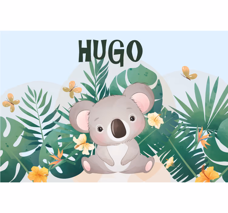 Estore de rolo infantil com lindo koala para menino - TenStickers