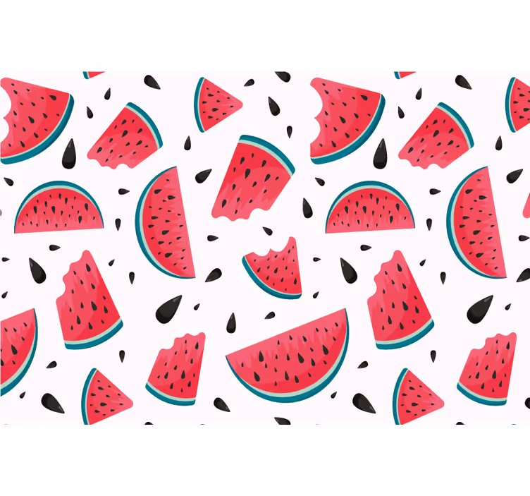 Estore de rolo infantil padrão fresco com melancia - TenStickers