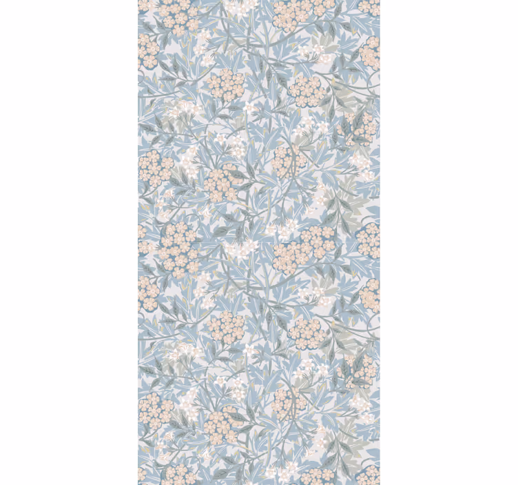 Estore de rolo para cozinha flor margarida vintage - TenStickers