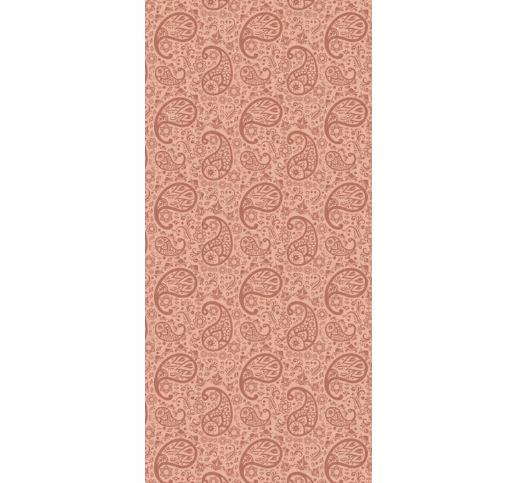 Estore de rolo para cozinha estampa paisley - TenStickers