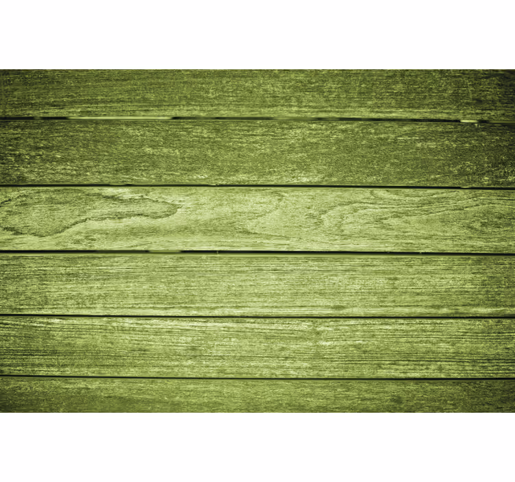 Estore de rolo verdes jogo americano textura madeira - TenStickers