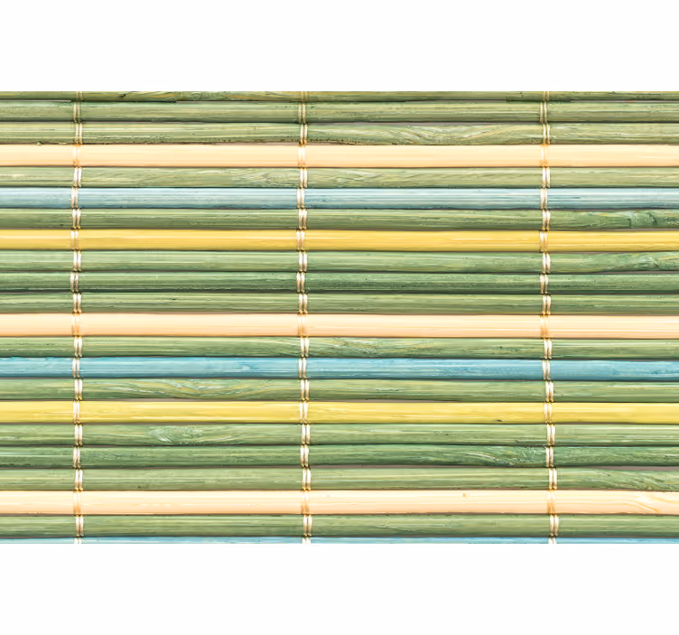 Estore de rolo verdes textura de bambu verde - TenStickers