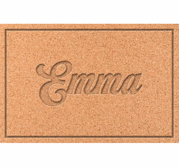 Estore de rolo bege toalha de mesa de cortiça personalizada - TenStickers