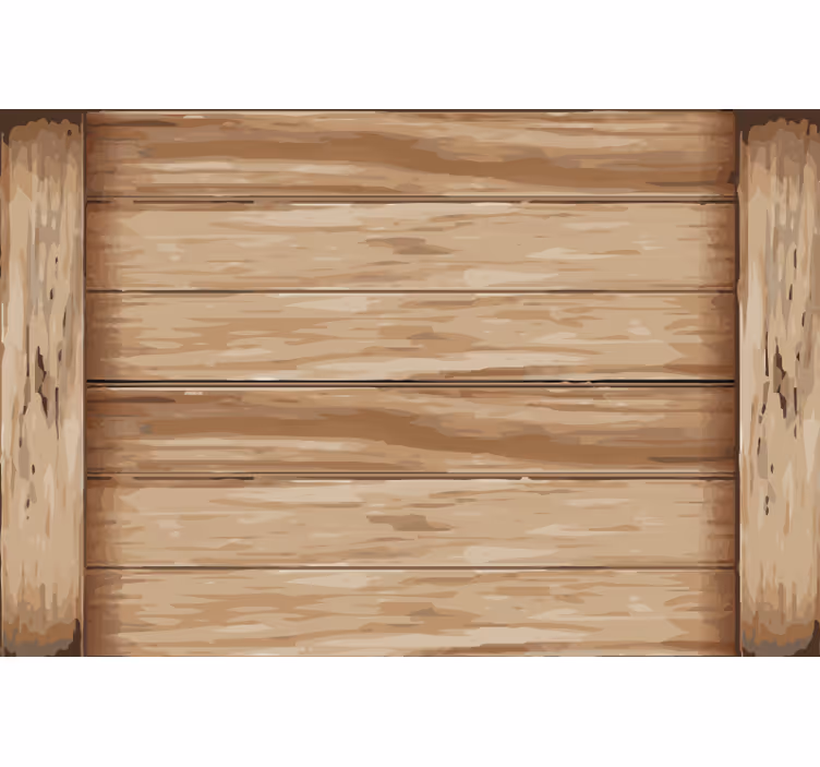 Estore de rolo bege com padrão de madeira moderno - TenStickers