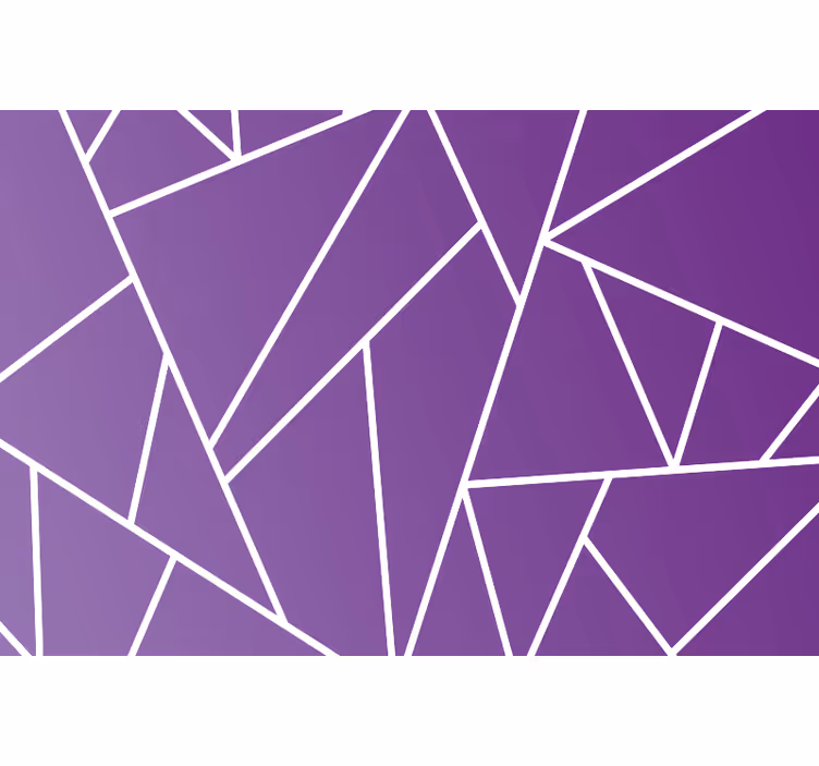 Estore de rolo roxo com fundo roxo e quadrados elegantes - TenStickers