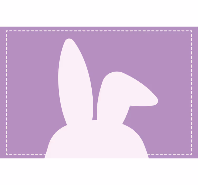 Estore de rolo roxo com padrões coloridos de animais - TenStickers