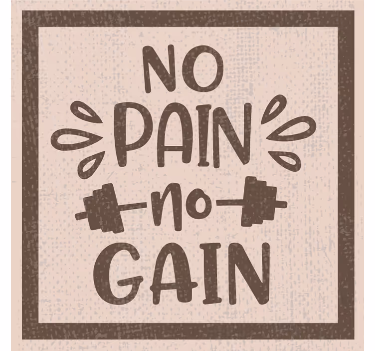 Estore de rolo quarto sem dor, sem ganho fitness - TenStickers