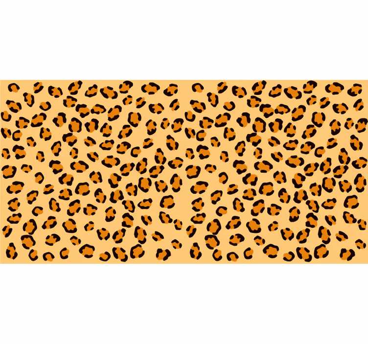 Estore de rolo quarto estampa de onça - TenStickers