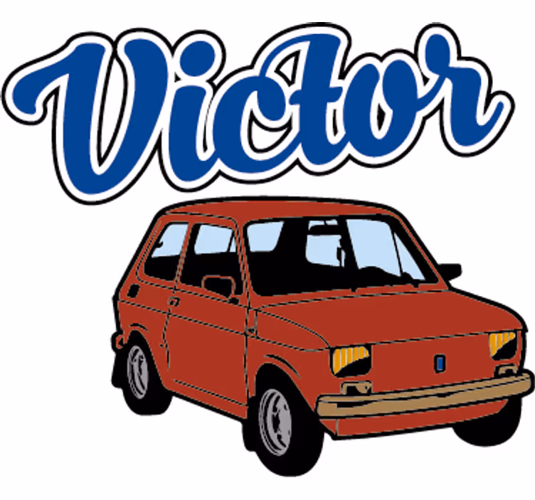 Estore de rolo infantil vinil de carro para crianças - TenStickers