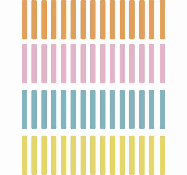Estore de rolo juvenil adesivos de cores confete - TenStickers