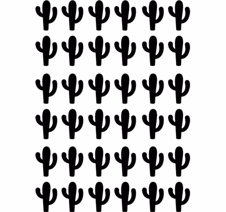 Estore de rolo juvenil adesivos de cactos - TenStickers