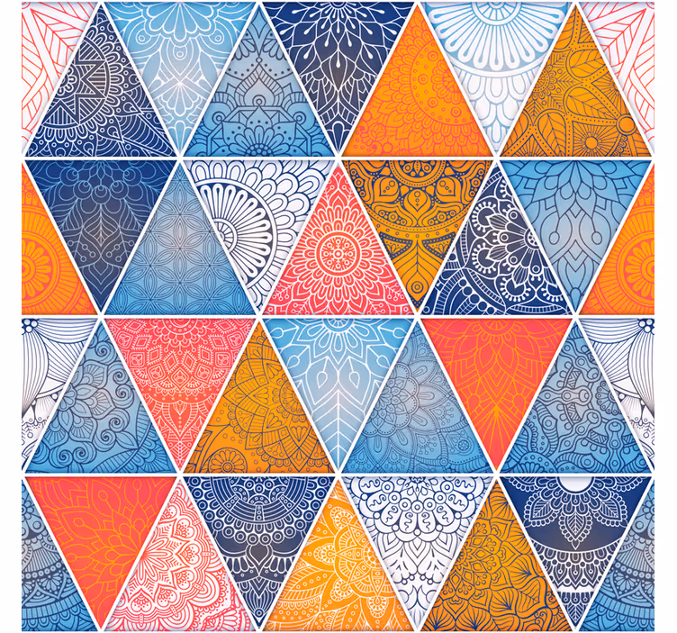 Estore de rolo juvenil mandala geométrica - TenStickers