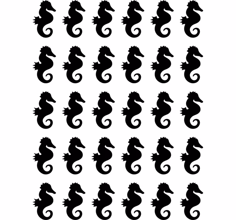 Estore de rolo juvenil cavalo-marinho - TenStickers