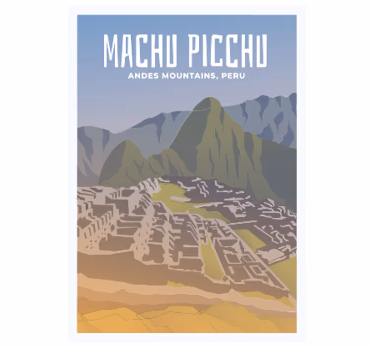 Estore de rolo juvenil machu picchu - TenStickers